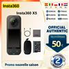 Insta360 X5 360 ° Fotocamera Impermeabile 8K per Scarsa Illuminazione, Effetto Selfie Stick Invisibile, Lente Sostituibile, Batteria 3H