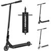 CORE ST3 Monopattino acrobatico completo, monopattino professionale per qualsiasi età - Pro Street Scooter per bambini e adulti - Ready to Ride Trick - nero