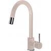 Plados PRONTA CONSEGNA - SPEDIZIONE IMMEDIATA Plados PUNTOBPEX-94 Miscelatore cucina monocomando con canna tubolare e bocchetta estraibile modello PUNTOBPEX finitura 94 MICROULTRAGRANIT AVENA