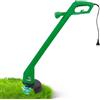 Avilia Tagliabordi Elettrico per Giardinaggio - Rifinitore Perfetto per Cespugli e Aiuole, Velocità 14000 giri/min, Diametro Taglio 22cm, 230V, 250W, 95x25x12cm