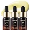 medicube Deep Vita C Serum 2.0 - 14.5% vitamina C per macchie e tono irregolare - 10 g × 3