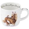 Wrendale Designs Royal Worcester Wrendale Deigns One Horse Oprn Sleigh 0,3 litri Christmas Horse Mug