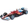 Burago Bburago - Ferrari SF-25 Livrea Miami #44 Lewis Hamilton, Modellino Auto Diecast in Scala 1:43, Replica Monoposto F1 GP Miami, Dettagli Realistici, Licenza Ufficiale Ferrari, Età Consigliata 3+ Anni