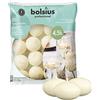 Bolsius - Candele Galleggianti - Colore Avorio - 20 Pezzi - Cera Inodore- Durata: fino a 4,5 ore a candela - Candele Decoritive - Occasioni Speciali
