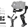 ZHIYUN CINEPEER CRANE 4E Stabilizzatore Fotocamera, 3 assi Gimbal Stabilizzatore per DSLR e Mirrorless, Gimbal Fotocamera Leggero per Nikon/Canon/Sony/Panasonic/Fujifilm, Grigio Scuro
