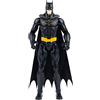DC Comics | Batman | Personaggio Batman in Scala 30 cm con Decorazioni e Armatura Nera Originale, Mantello e 11 Punti di articolazione - Giocattoli per Bambini e Bambine dai 3 Anni