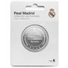 MOCIWORLD Real Madrid - Moneta, Stemma e Stadio Santiago Bernabéu - Collezione - Argento, Licenza Ufficiale