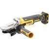 DEWALT Smerigliatrice testa piatta 125 mm brushless 18V XR, DCG405FN-XJ | Smerigliatrice testa piatta 18V XR brushless da 125 mm per spazi stretti, con freno e frizione per più sicurezza.