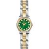 Ice-Watch - ICE mimi Silver gold Olive - Montre tendance argentée pour femme avec bracelet en acier inoxydable - 025538 (19mm)