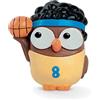 Egan ML18SP/2BK Statuetta Basket, Modello Goofi, Ceramica, Mutlicolore, 8 x 8 x 10 cm