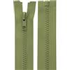 cyclingcolors 2x Cerniera Lampo n. 5 30 cm Chiusure Cursore Tirante Zip Poliestere Abbagliamento Arredamento Cucito Giacche, Verde Grigiastro