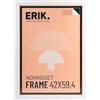 Grupo Erik Cornice 42x59,4 cm Bianca - Portafoto da Parete in MDF Effetto Legno per Poster, Quadri, Puzzle o Foto | Cornice da Parete con Accessori per Appendere Inclusi e Packaging Protettivo