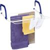 Relaxdays Stendibiancheria da Termosifone, Stendino da Appendere, per Balcone e Campeggio, Spazio Stenditura 4 m, Bianco