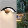 Comely Applique da Parete Esterno/Interno LED, Applique da Esterno 24W, IP65 Lampada da Parete Impermeabile adatta per Villa Giardino Corridoio Camera da letto, Luce Calda 3000K