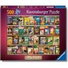 Ravensburger Puzzle 500 Pezzi Guide Viaggio Vintage - Puzzle Adulti +14 anni, 49 x 36 cm, Puzzle per Adulti, Collezione 500 Pezzi, Idee Regalo