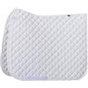 Imperial Riding Sottosella IRH Basic Dr, sottosella in Twill di Poliestere con Doppio Fissaggio a Cinghia e billetstrap, Colore Bianco, Pony