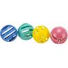 Trixie - Palline a Forma di Gatto in plastica, 4 cm