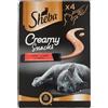 Sheba Creamy Snack Di Manzo, 4 x 12 g
