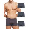 POMPEA 3 Pezzi Boxer Uomo in Morbida Microfibra, Mutande Uomo Senza Cuciture Elasticizzate