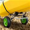 Carrello per kayak Carrello per canoa in lega di alluminio per materassini