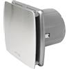 La Ventilazione AA12IN Aspiratore da bagno Elicoidale Estetico Grigio, per Foro diametro 120 mm / 5