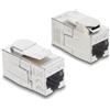 DELOCK Keystone Modul Kupplung RJ45 Buchse zu RJ45 Buchse