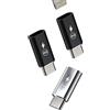Kefiany Adattatore USB C a Lightning (3 pezzi) per Apple Cavo di Ricarica Rapida Female a Type-C Connettore Android Cellulare Femmina Accessori Thunderbolt MacBook Cable Charger per iPhone15 IPad Compatibile