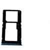 Generico Ricambio Compatibile con Motorola Moto G54 / XT-2343-1 XT2343-2 Carrello Vassoio Alloggio SUPPORTO adattatore SLOT PORTA CARD carrello per SCHEDA SIM + vano Memoria Micro Sd (Indigo blue)