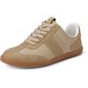 Amazon Essentials Scarpe da Ginnastica Retrò Basse Donna, Tan, 41 EU