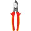 C.K Redline VDE - Tagliacavi da 210 mm, tagliafili elettrici affilati e spellafili, troncatrici resistenti per elettricisti, elettricisti, pinze CK Tools T3973 210