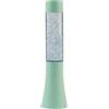 I-TOTAL® - Lampada LED Flared Effetto Glitter Luce Multicolore, Cangiante, Design Ipnotico con Glitter - 33,5 cm (Verde Pastello)