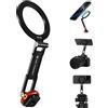 K&F CONCEPT Supporto Magnetico per Smartphone, Attacco per Magsafe con Cold Shoe Mount, Adattatore Girevole Regolabile per Cellulare, Compatibile con Fotocamera, Treppiede, iPhone 17/16/15/14/13 Serie