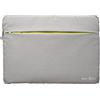Acer Vero Sleeve, Custodia PC, Adatta per Notebook da 15,6 pollici, Custodia Protettiva Universale, Materiale Riciclato 100% RPET, Protezione da Sporco e Urti, Tasca Frontale Portaoggetti, Grigio