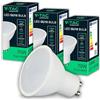 V-TAC 3x Lampadine LED GU10 - Alta Luminosità 10W (Equivalenti a 70W) - 1000 Lumen- Faretto Led GU10 per Massima Efficienza e Risparmio Energetico - 4000K Luce Naturale
