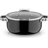 WMF Fusiontec Mineral Pro, Bratentopf mit Deckel, 24 cm, Black 3201114008 4000530758934