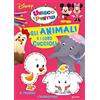 Disney Libri Gli animali e i loro cuccioli. Unisco i puntini. Ediz. a colori