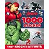 Marvel Libri 1000 stickers Marvel Avengers. Ediz. a colori