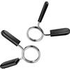 drado 2pcs Clip a Molla con 2 Cerchi da 25 mm (Diametro Interno) Utilizzare Come Chiusure per Manubri per Allenamento Yoga di Sollevamento Pesi