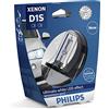Philips 85415WHV2S1 Lampadina per Fari allo Xenon WhiteVision gen2 D1S, Blister Singolo