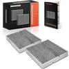 Frankberg 2 filtri antipolline per abitacolo con carbone attivo 2478300800 | Compatibile con: Classe B W247, EQA H243, EQB X243, CLA Shooting Brake X118, CLA C118, GLB X247, Classe A W177
