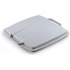 DURABLE Coperchio quadrato per DURABIN® 90L , Grigio, 1800475050