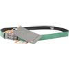 Cop-Copine COP COPINE Cintura Vita Donna People S Verde In Pelle Con Chiusura A Press Stud