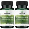 Swanson Broccoli Sprout Extract, (Estratto di germogli di broccoli) con sulforafano, 60 capsule Vegane, Testato in Laboratorio, Vegetariano, Senza Soia, Senza Glutine, Non OGM