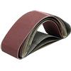 TopHomer 5 nastri abrasivi, 800 grane, per smerigliatrice a cinghia/nastri abrasivi, 50 mm x 686 mm