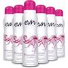EVIN FEMME | Deodorante Donna Spray Rubin, Fragranza Pesca Bianca e Legno di Rosa, Formula Attiva 24h, Dermatologicamente Testato, 6x150ml