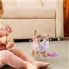 Giocattolo di peluche per gatti che cammina, simulazione di animale domestico