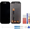 swark Display LCD compatibile con smartphone Caterpillar Cat S42 (nero senza cornice) touch screen + strumenti