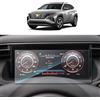 SKTU Pellicola Protettiva compatibile con Hyundai Tucson NX4 2021-2023 10,25'' Schermo Vetro Temperato Antigraffio Anti Impronta 9H Durezza