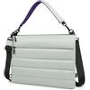 HYZUO 13,3-14 Pollici Custodia per Laptop per MacBook Pro 14 M5-M1 A3426 A3427, MacBook Pro/Air 13, 13 13,3 Dell/HP/Lenovo/Asus Notebook, Borsa a Tracolla Donna Lavoro Quotidiano Mano, Grigio