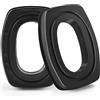 Miruchertter Cuscinetti auricolari in gel di ricambio in silicone compatibili con cuffie Howard Leight by Honeywell, Impact Sport, Pro, Sync, Leightning, colore nero